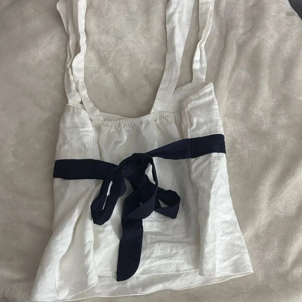 Linen tank top - Picture 4 of 6